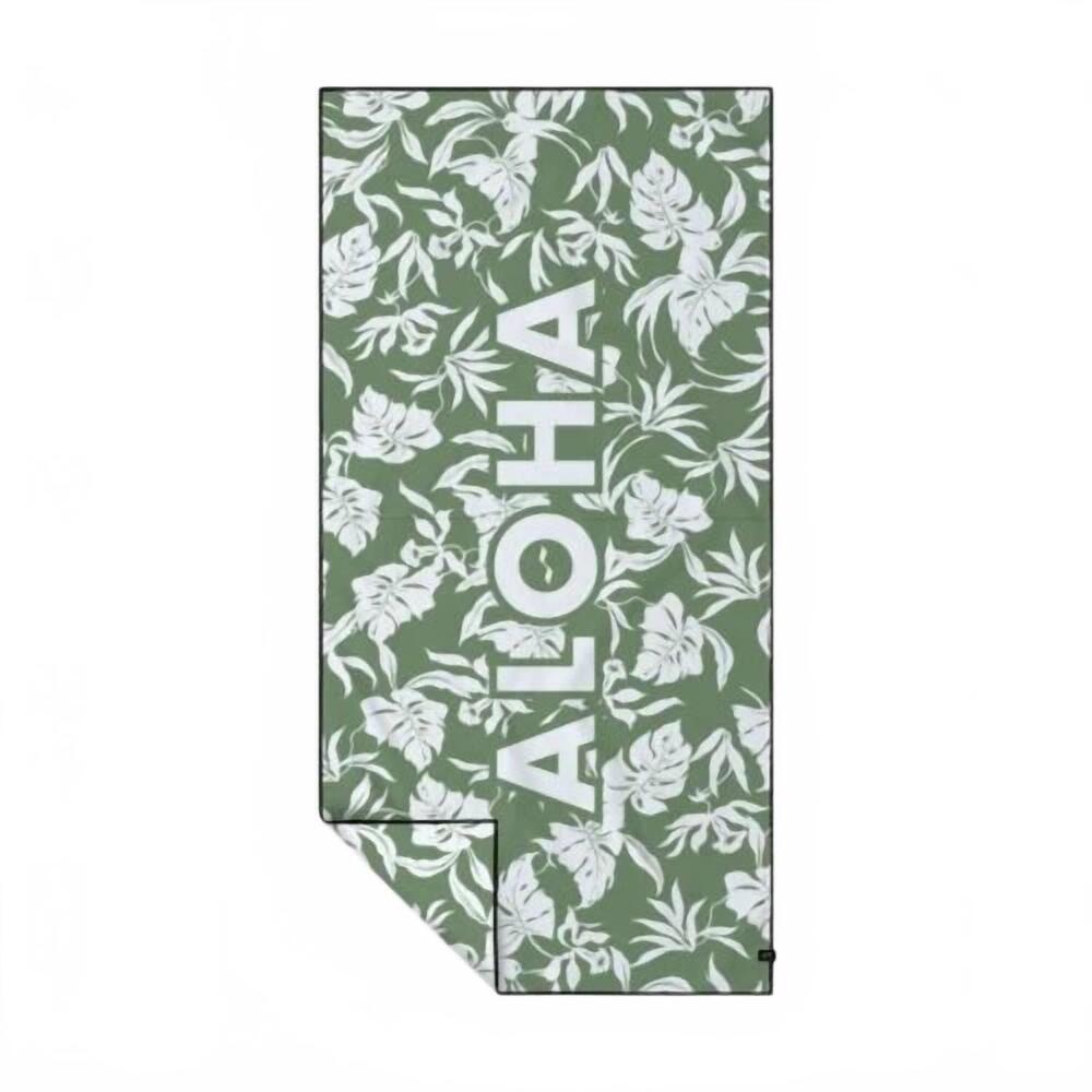 NEW SLOWTIDE alohauke quick dry towel in green